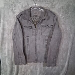 Vtg Alpha Industries Us Military Embroidered Jacket Mens 2xl